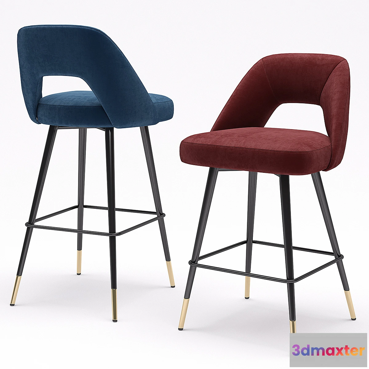 555433 - Eichholtz Bar Stool Avorio