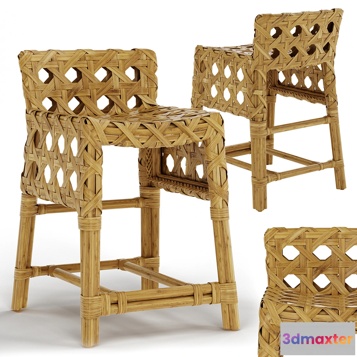 558005 - Arteriors Richmond Counter Stool