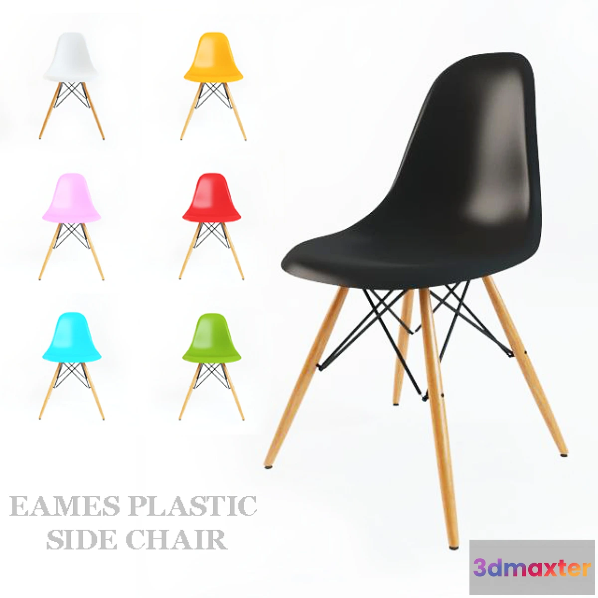 587034 - Eames Plastic Side Chair