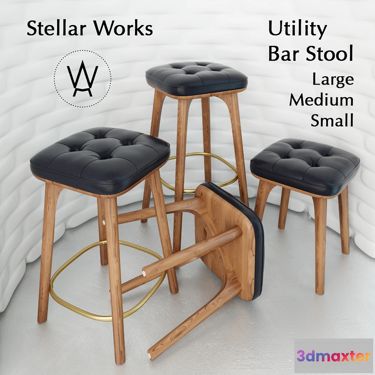 587242 - Utility Bar Stool
