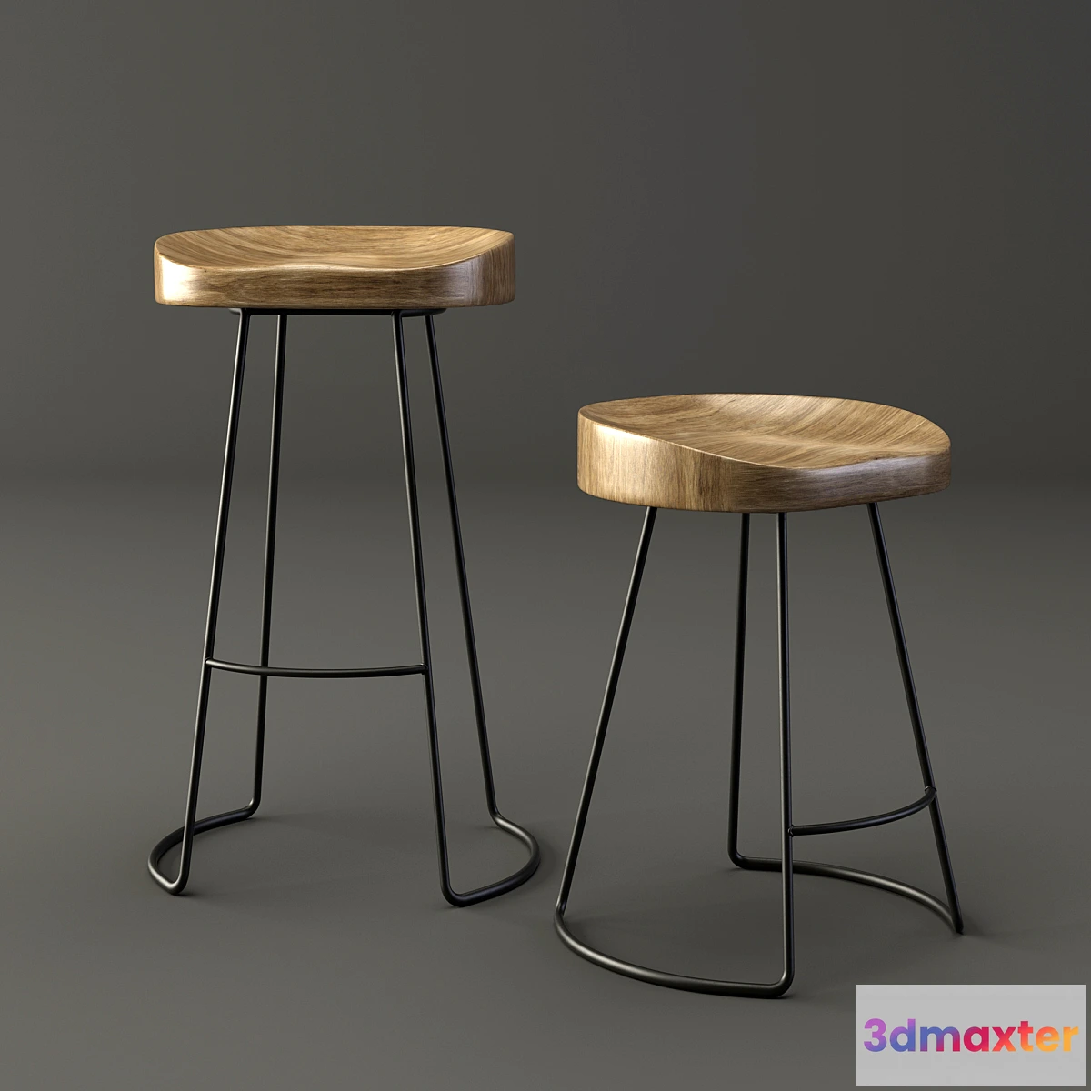 587292 - 1950s Tractor Bar & Dining Stool