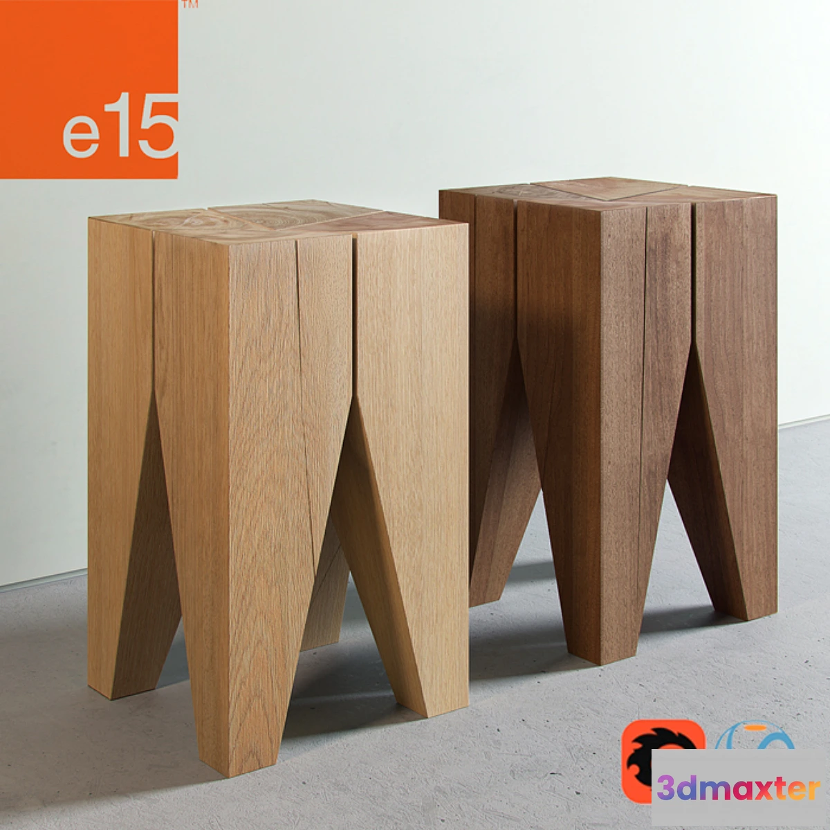 587560 - e15 Backenzahn stool