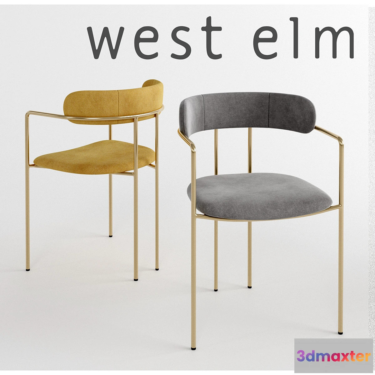 587622 - WEST ELM Lenox Dining Chair