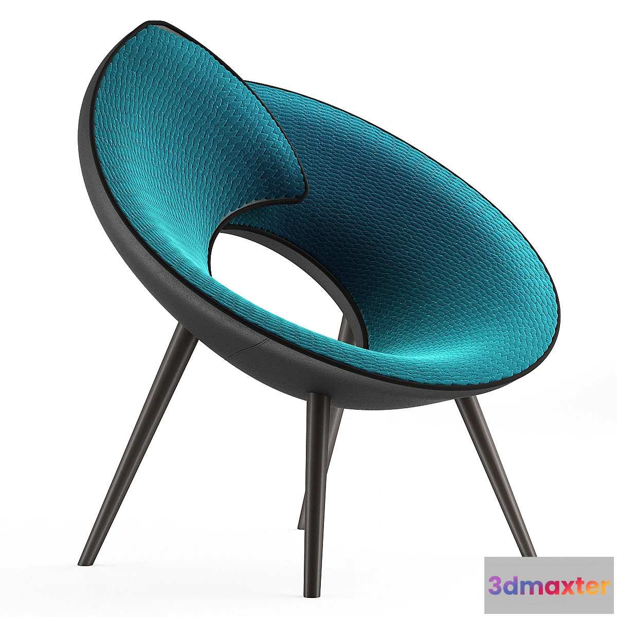 595375 - Lock Designer Stuhlsessel aus Stoff von Bonaldo