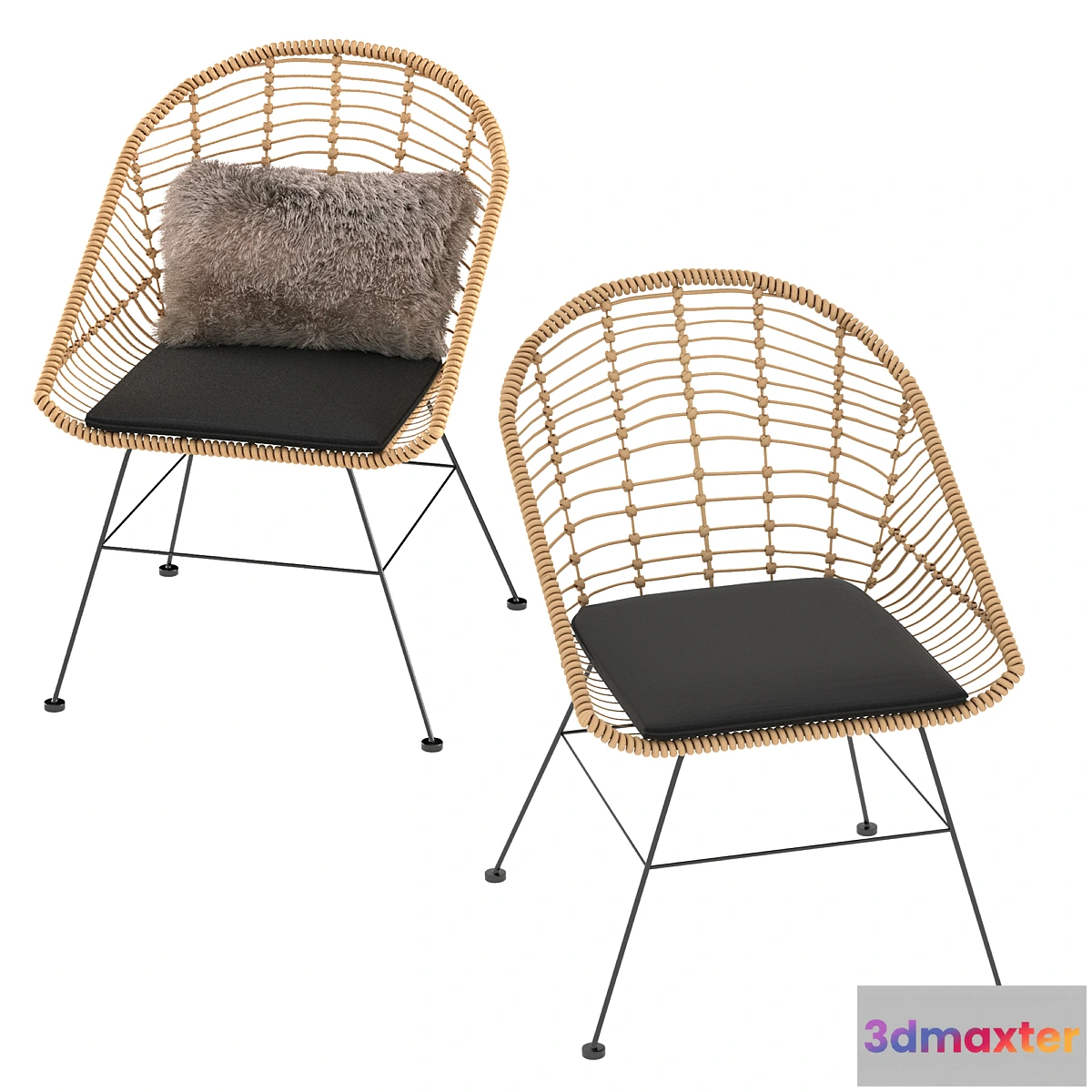 595401 - Chair Mayorka wicker
