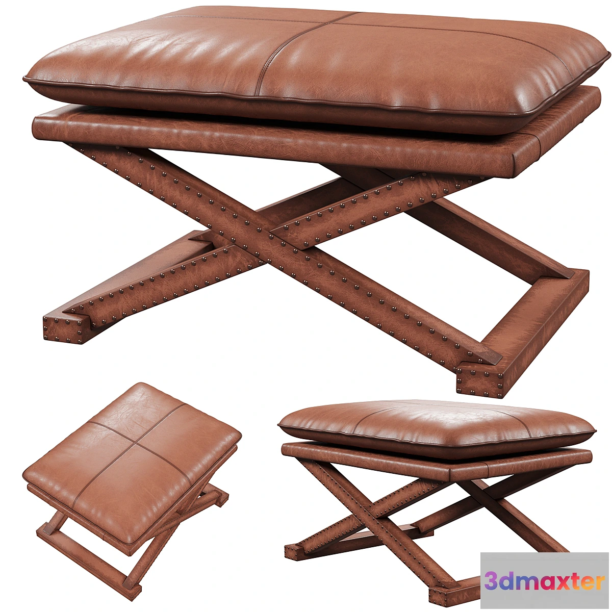 602087 - Eichholtz Stool Brookfield