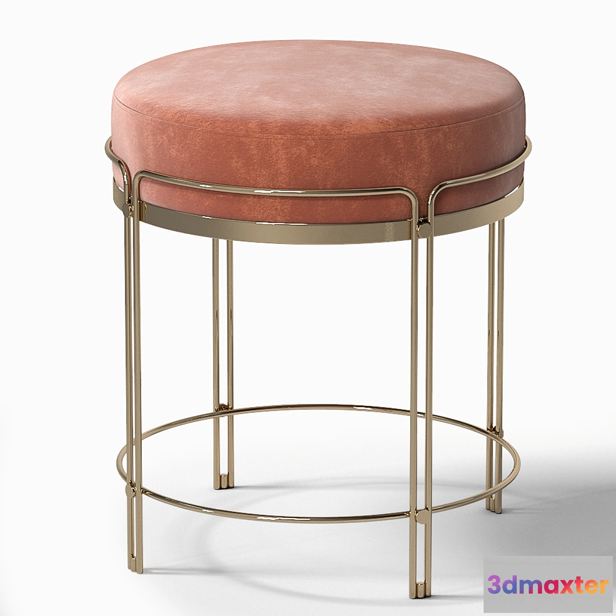 602351 - Soft velvet stool