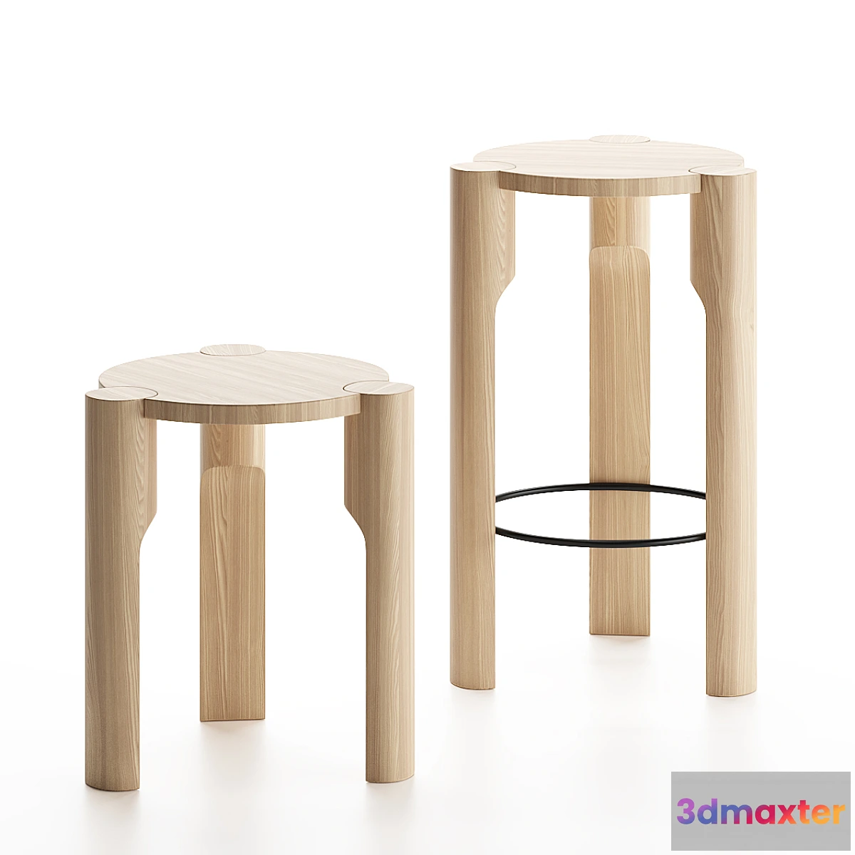 608219 - DOMUS  Stools By Omelett Editions