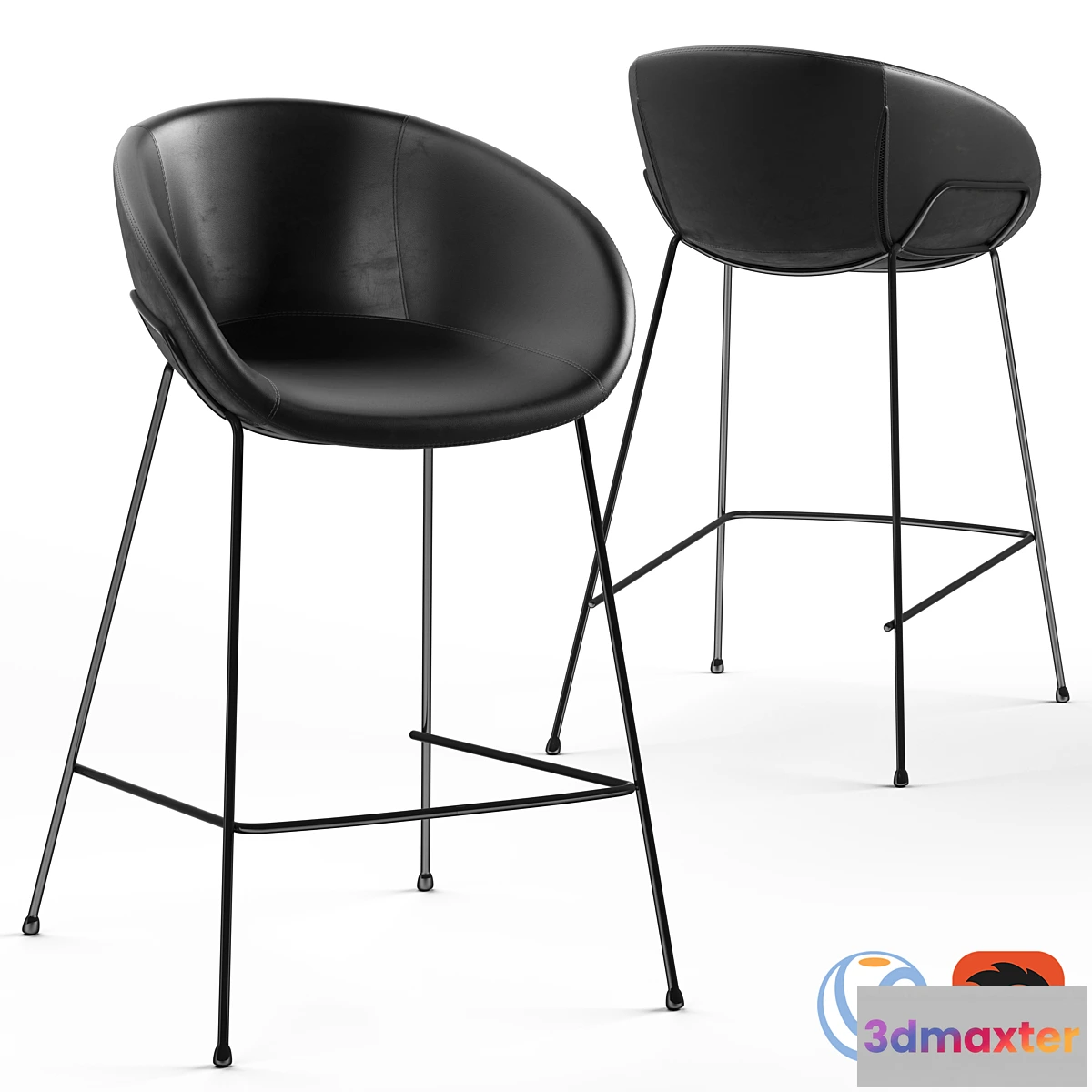 610689 - Globewest Duke Barstool