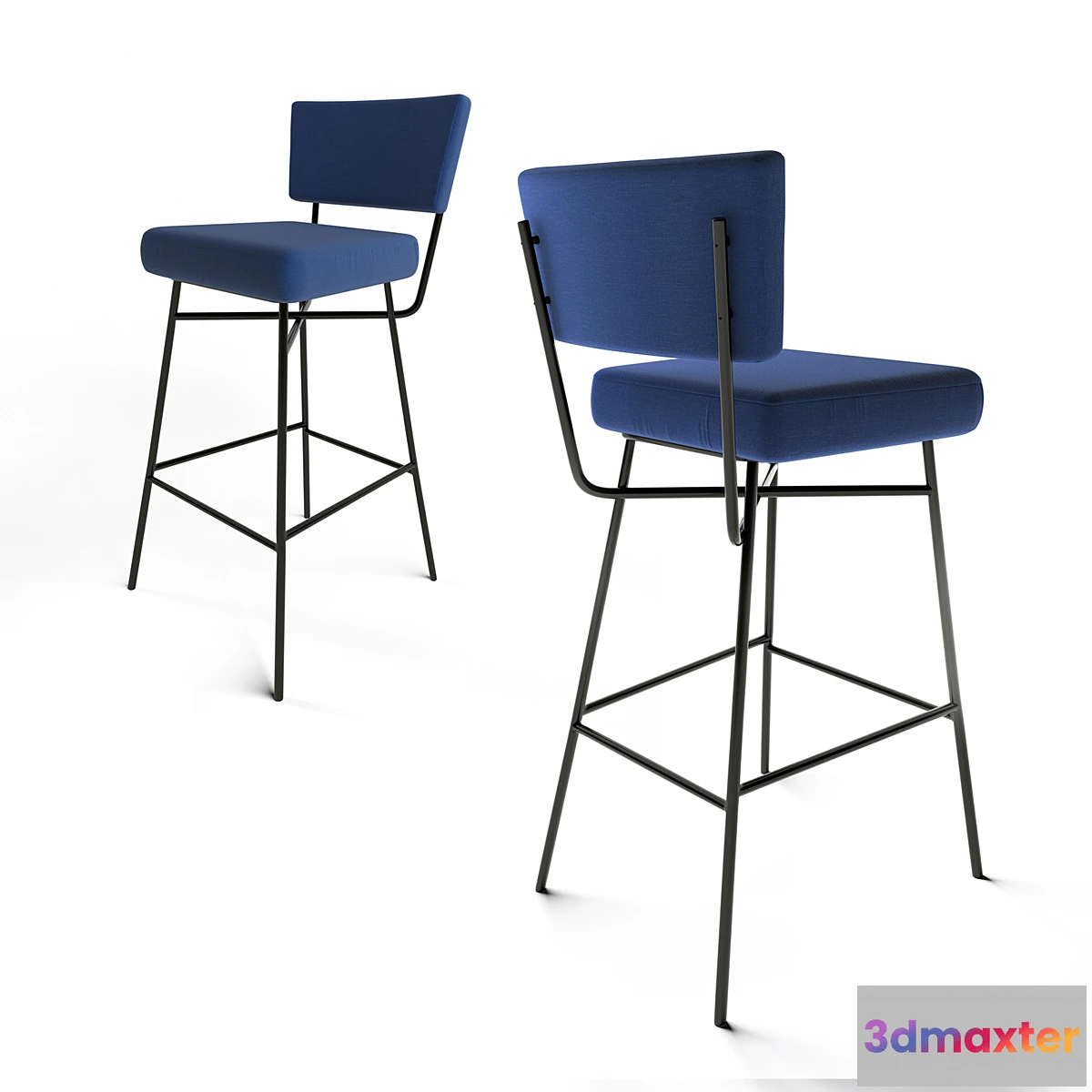610737 - Bar stool orfeo artflex