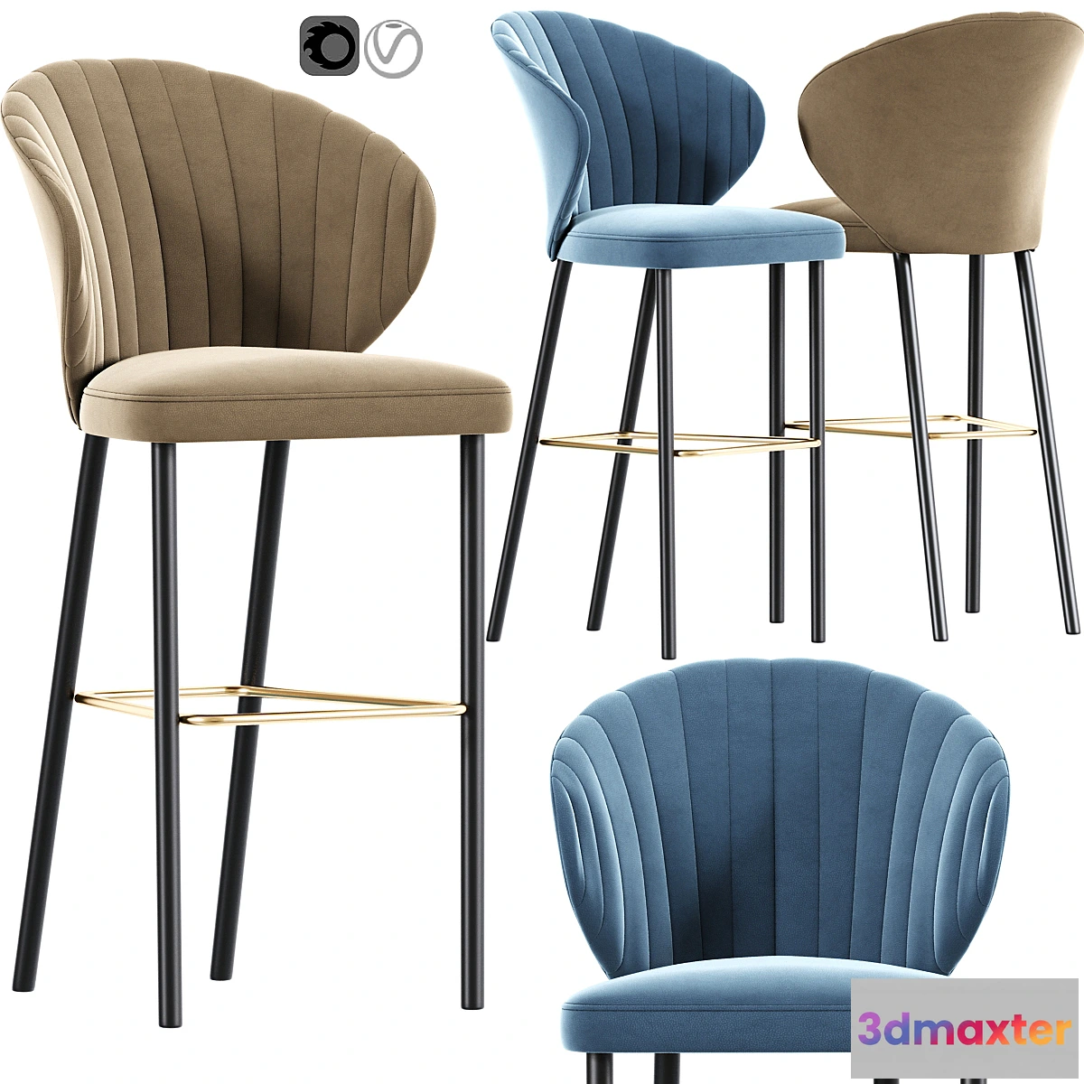 610761 - Clearance Heidi Bar Stool