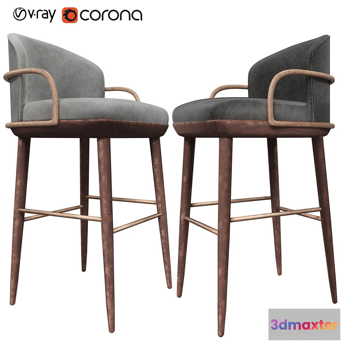 610791 - Arven Barstool by Parla - No.2