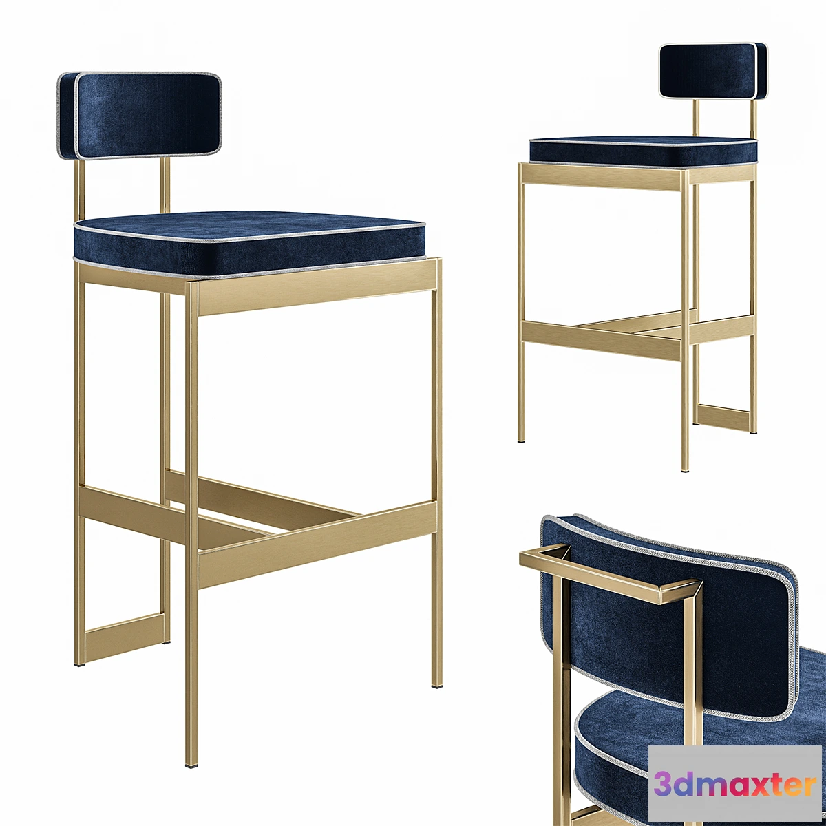 610801 - Alto Stool by Powell & Bonnell