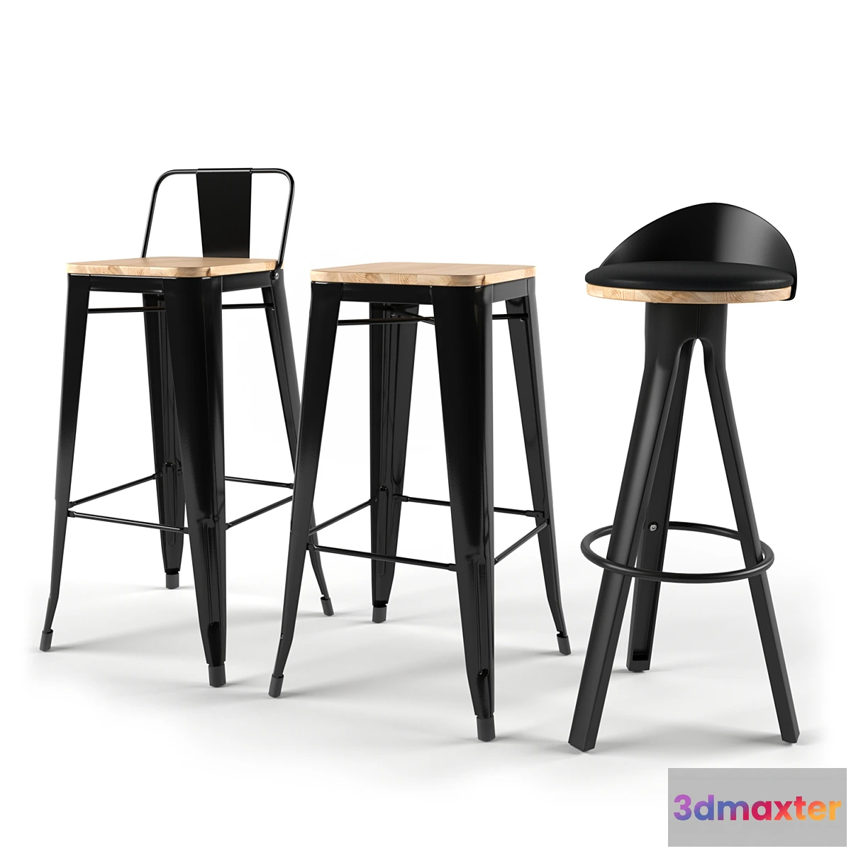 610811 - Libra and tolix bar stool