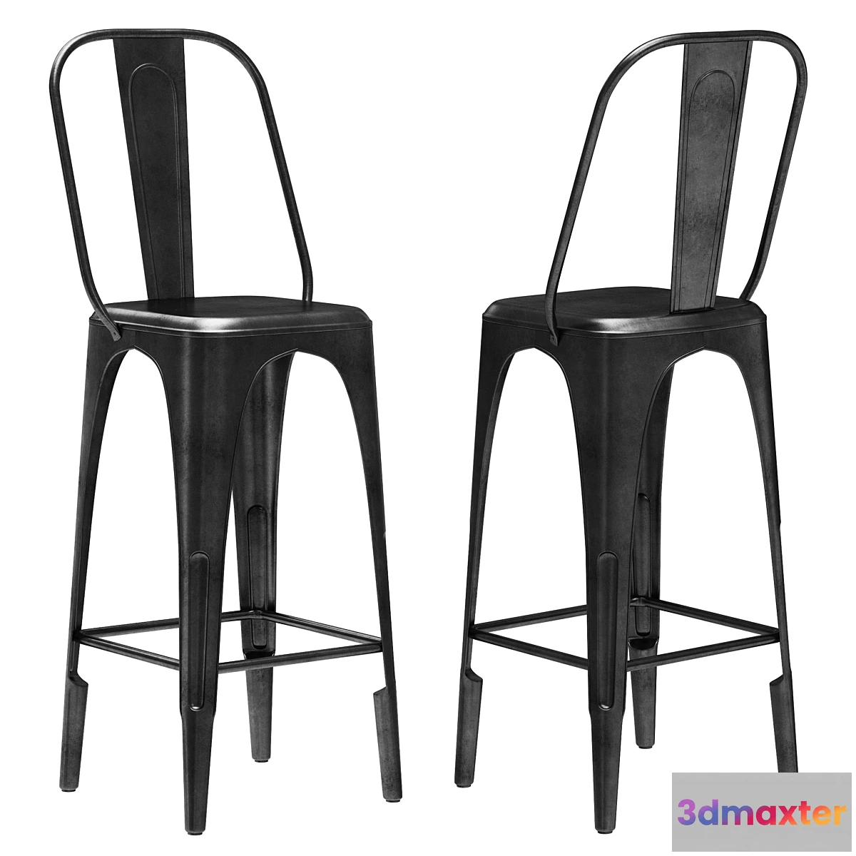 610867 - Restoration Hardware Remy Stool