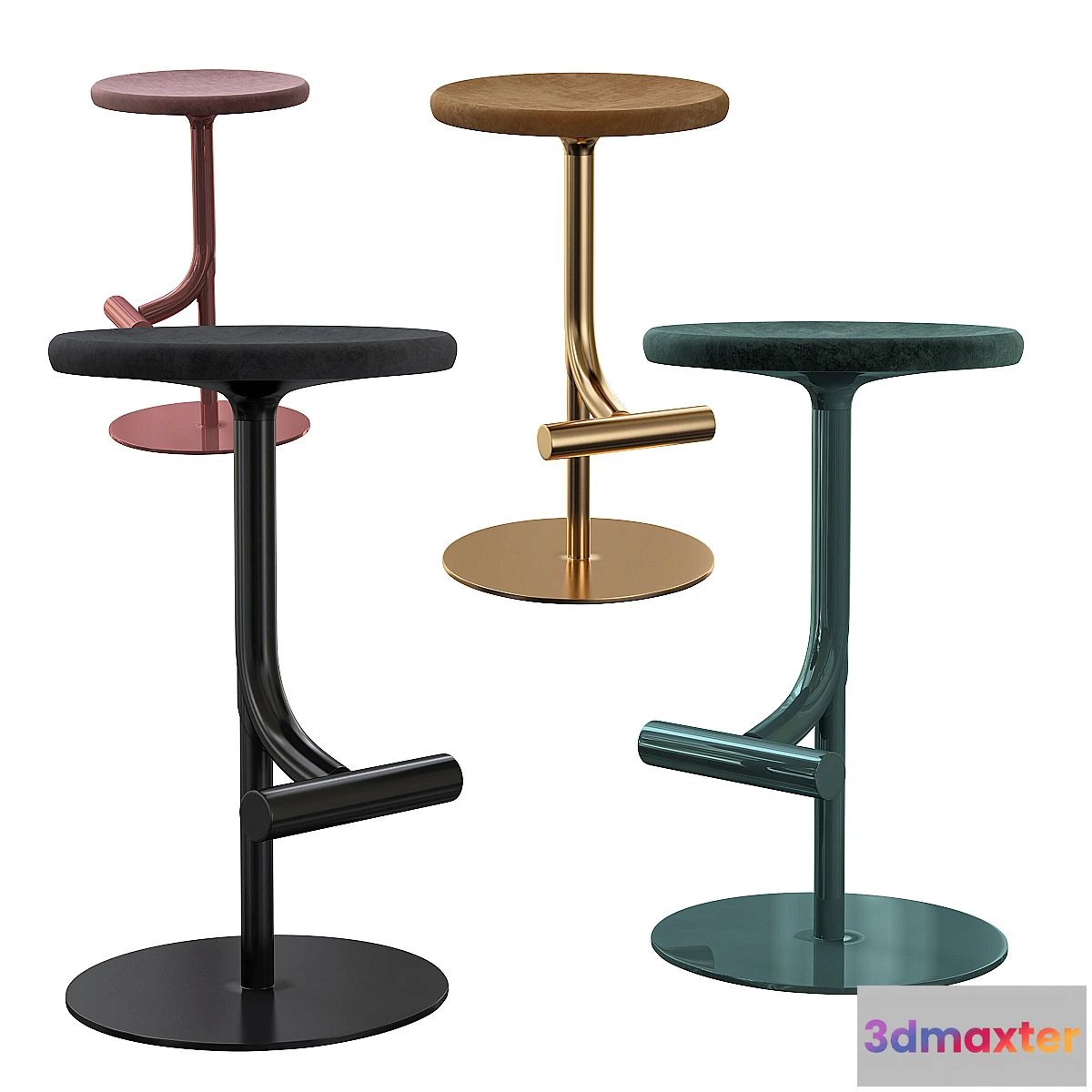 610905 - Tibu Swivel Barstool Magis