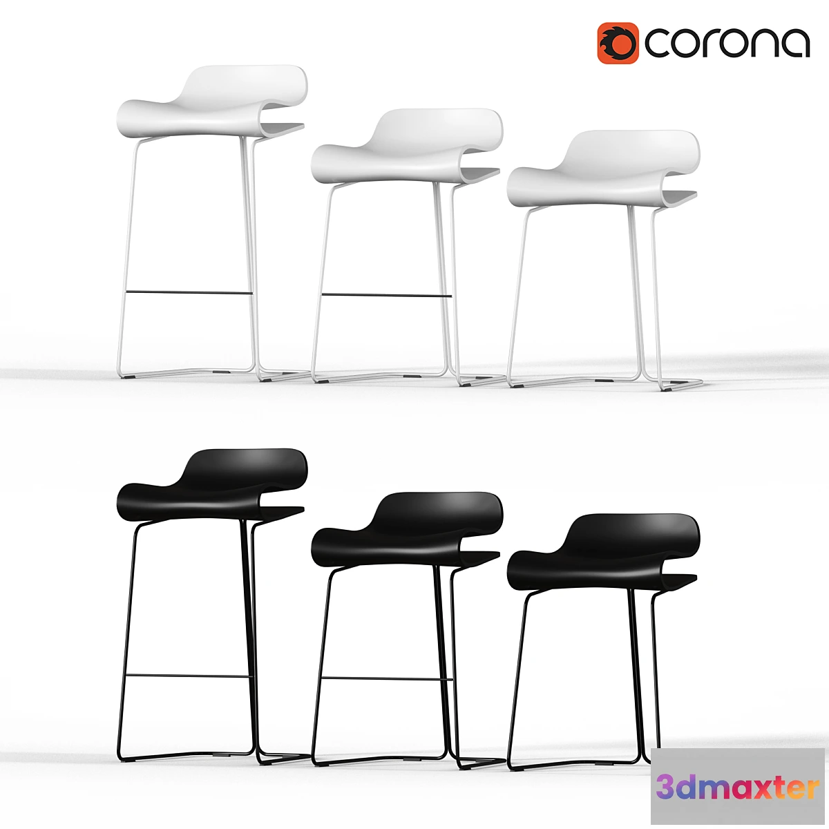 611039 - kristalia BCN  Stool