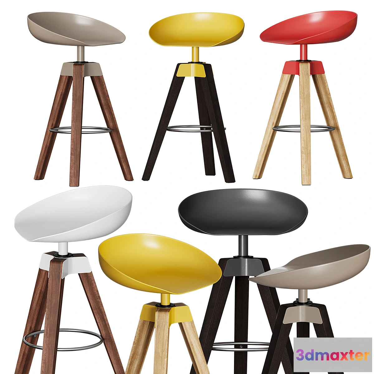 611081 - Bonaldo Plumage Stool