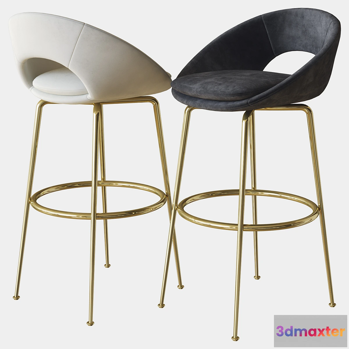 611083 - orb bar stool west elm
