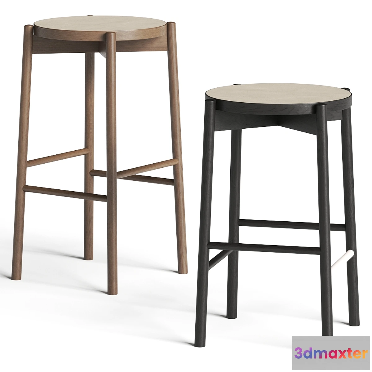 611241 - Conde House Kotan High Bar Stools