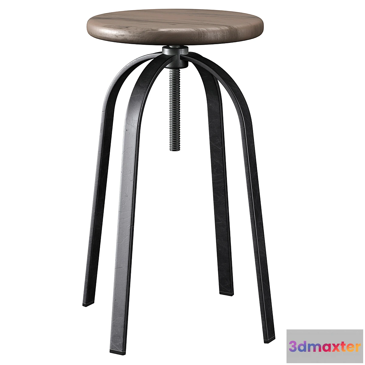 611261 - Round bar stool