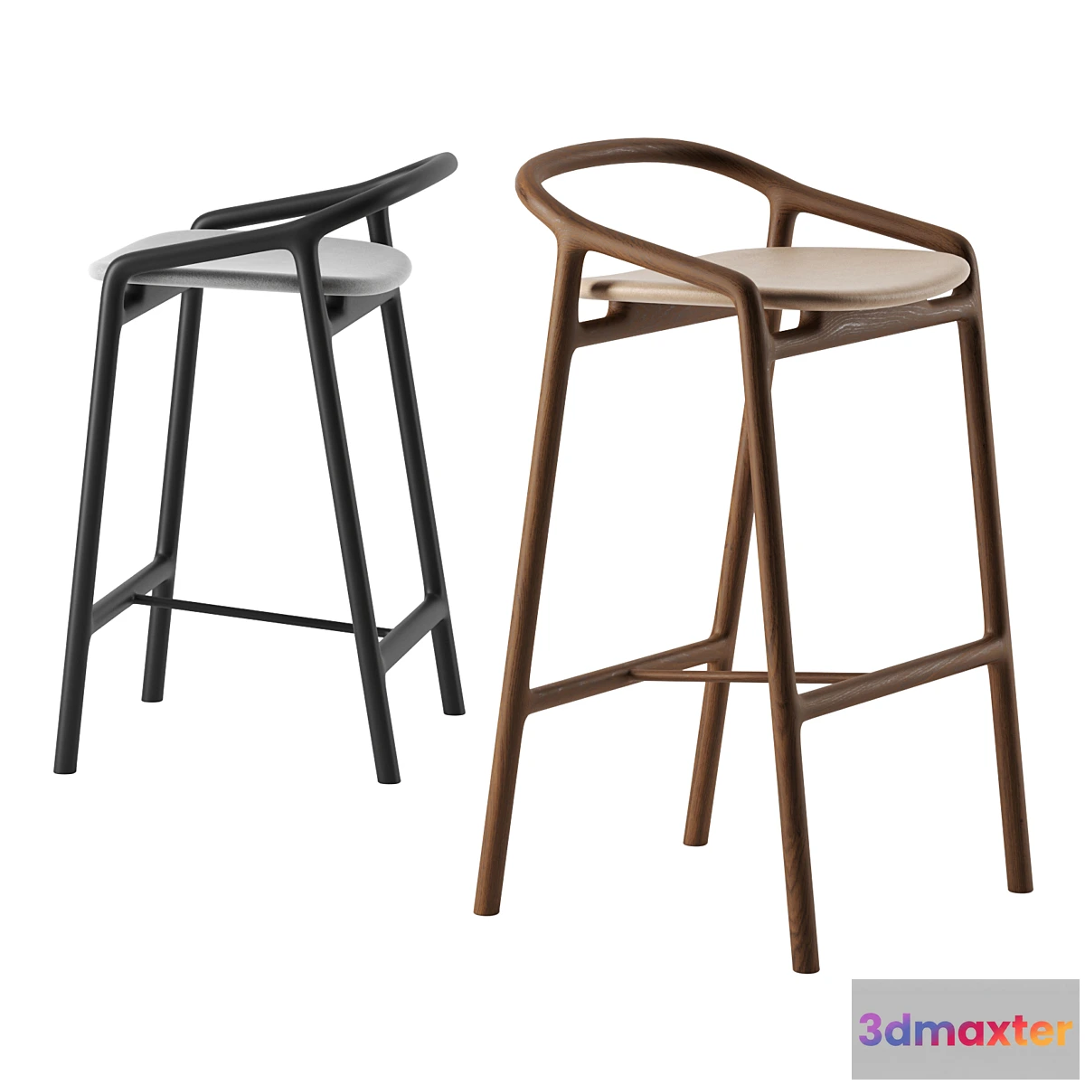 611269 - Brioni bar stool by Woak