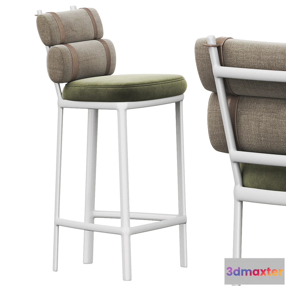 611369 - ROLL Stool By Kettal