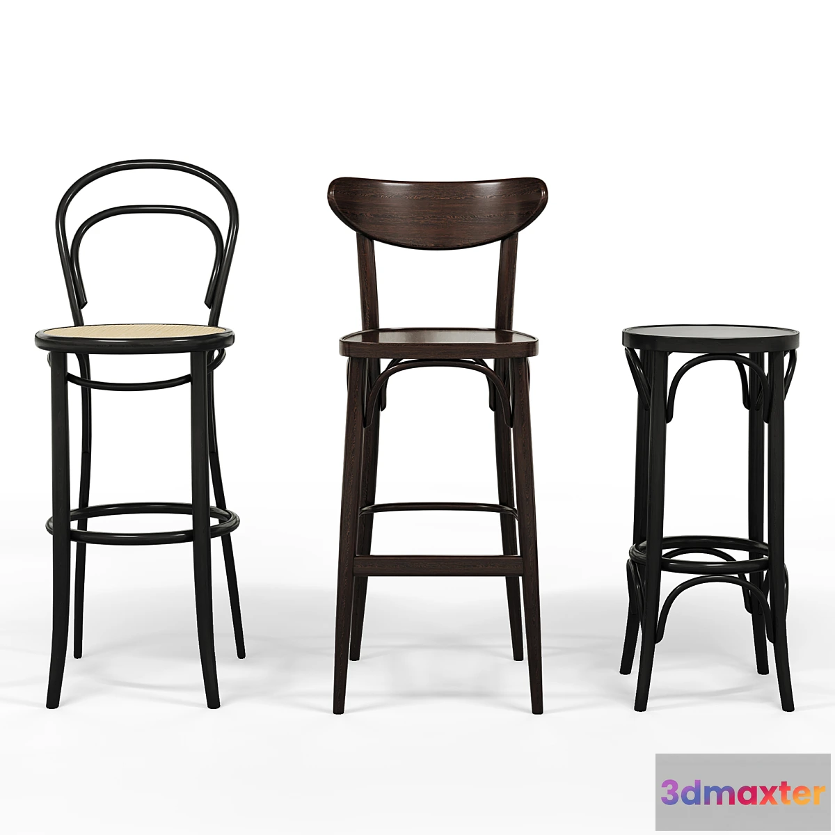 611451 - TON BARSTOOL SET