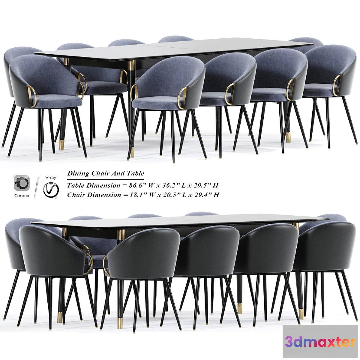 611979 - Claire Dining Chair And Table