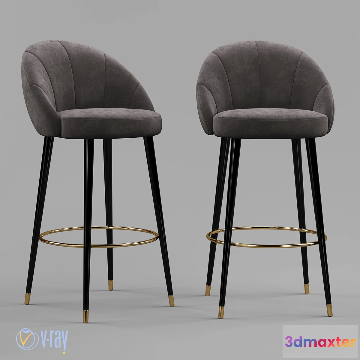 622067 - Deep House. Bar stool Ferrara. - No.2