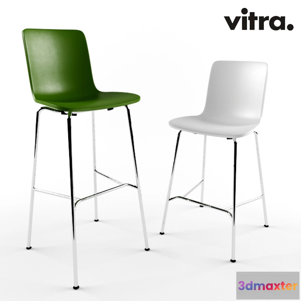 622505 - Vitra Hal Stool High  Medium