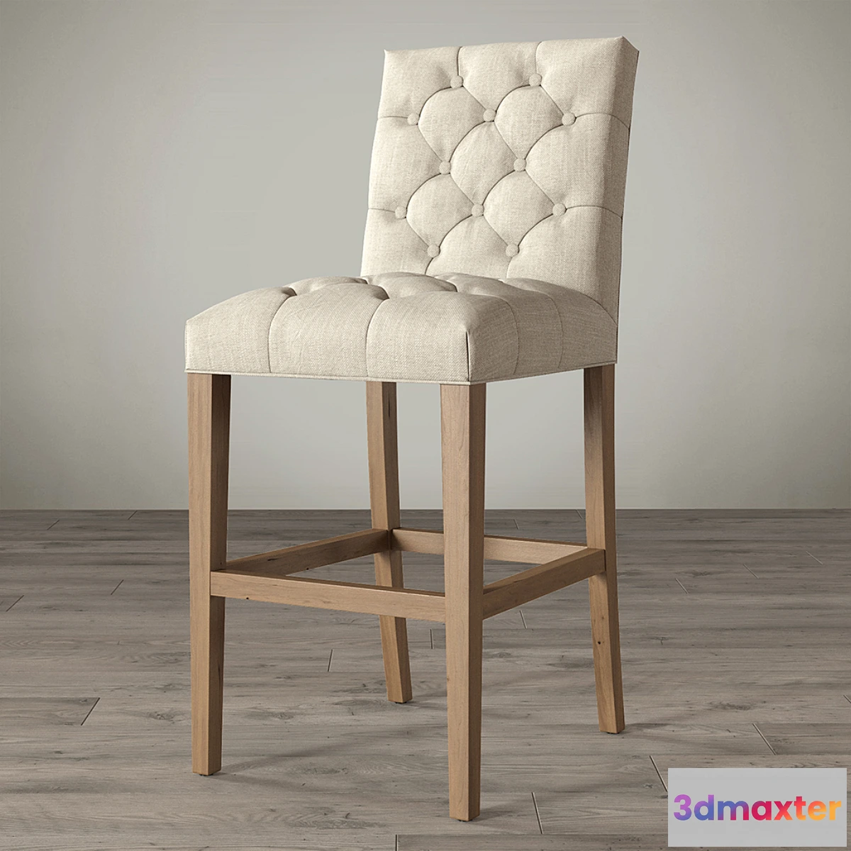 622569 - Restoration Hardware BENNETT PARSONS UPHOLSTERED STOOL