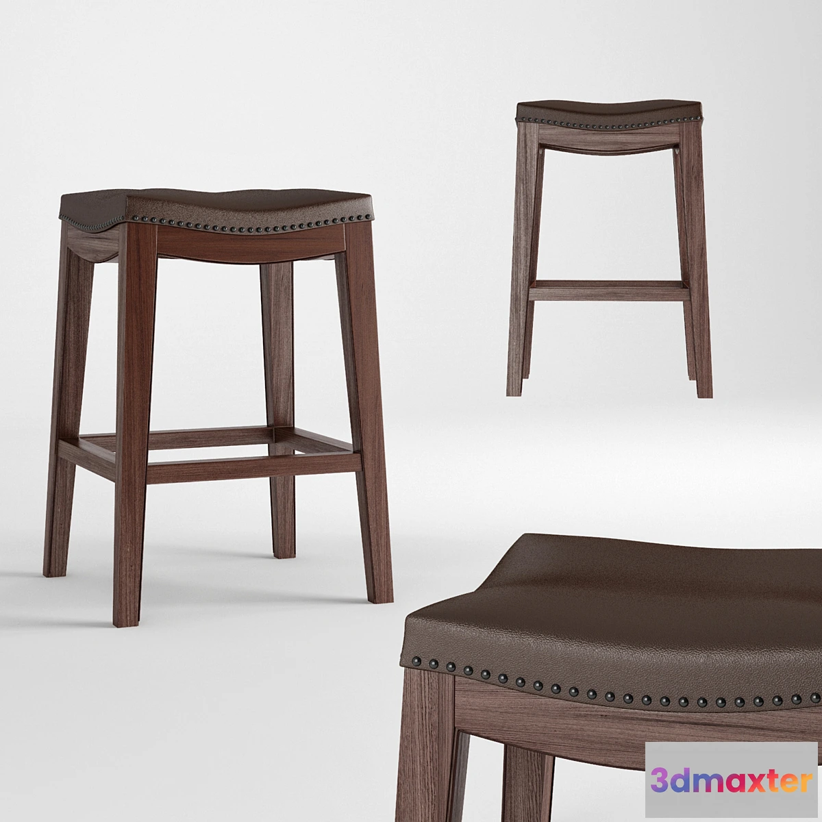 622625 - Bar Stool Julien Leather