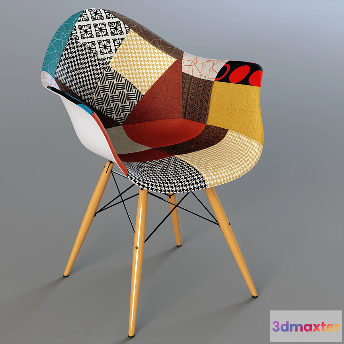 622635 - Chair Eames dsw patchwork
