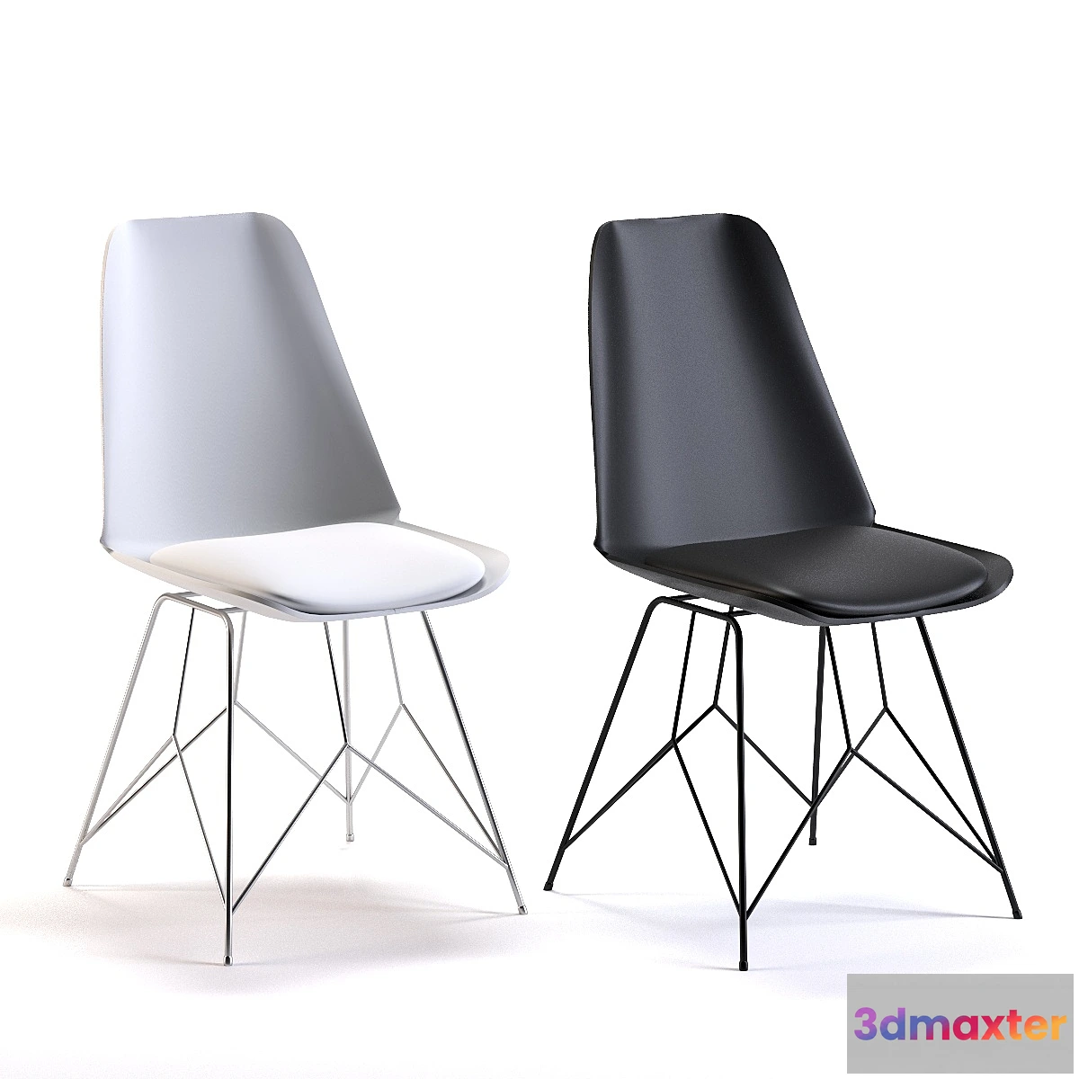 622759 - Chair Wire Black & white