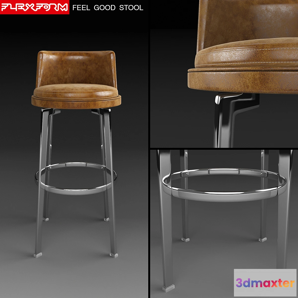 623645 - Flexform Feel Good Stool