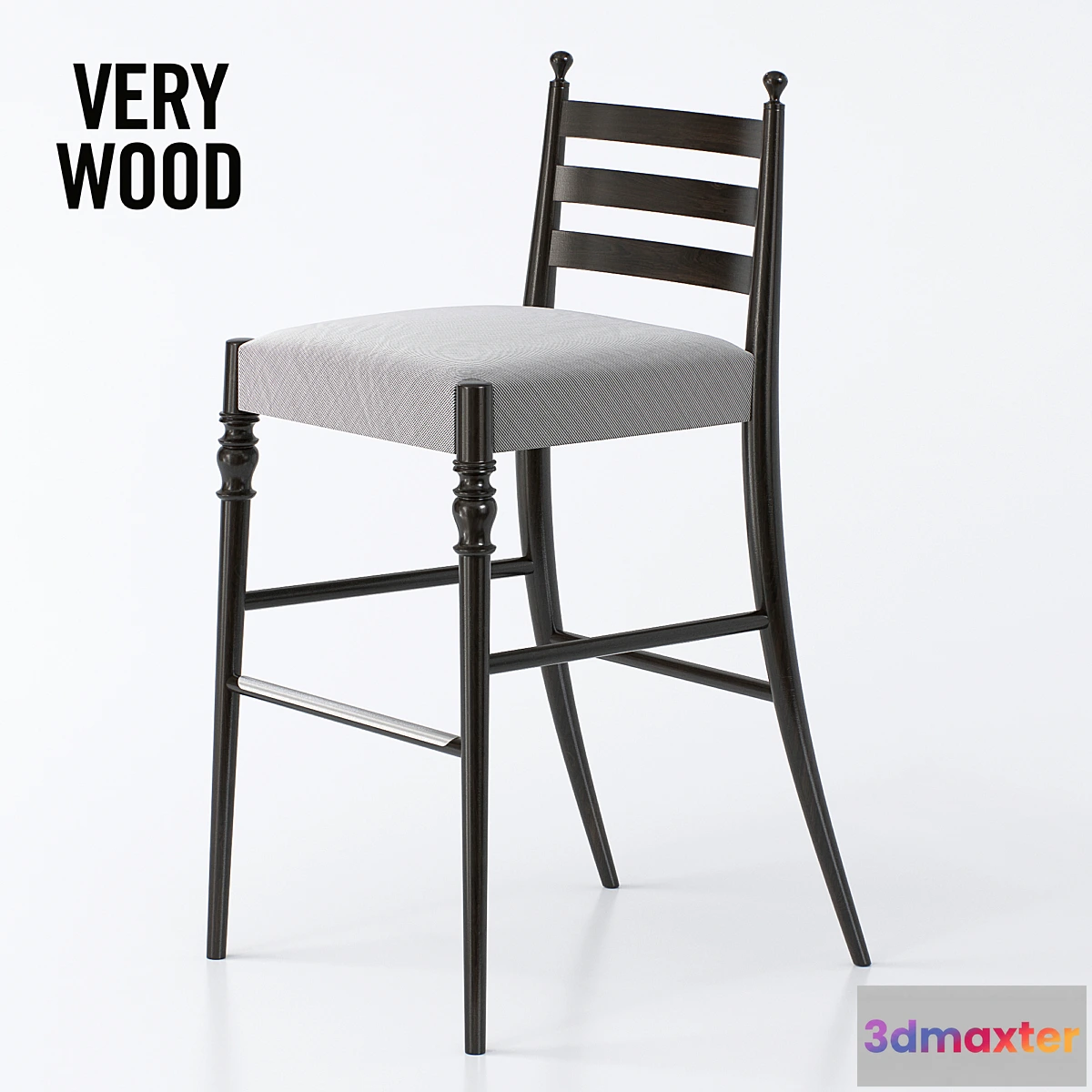 650649 - CENTURY 16 Upholstered counter stool