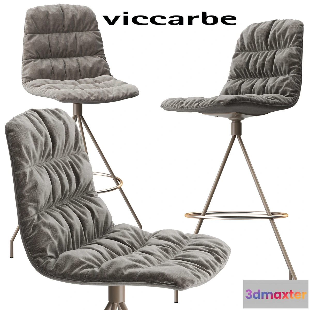 653545 - Viccarbe Maarten stool