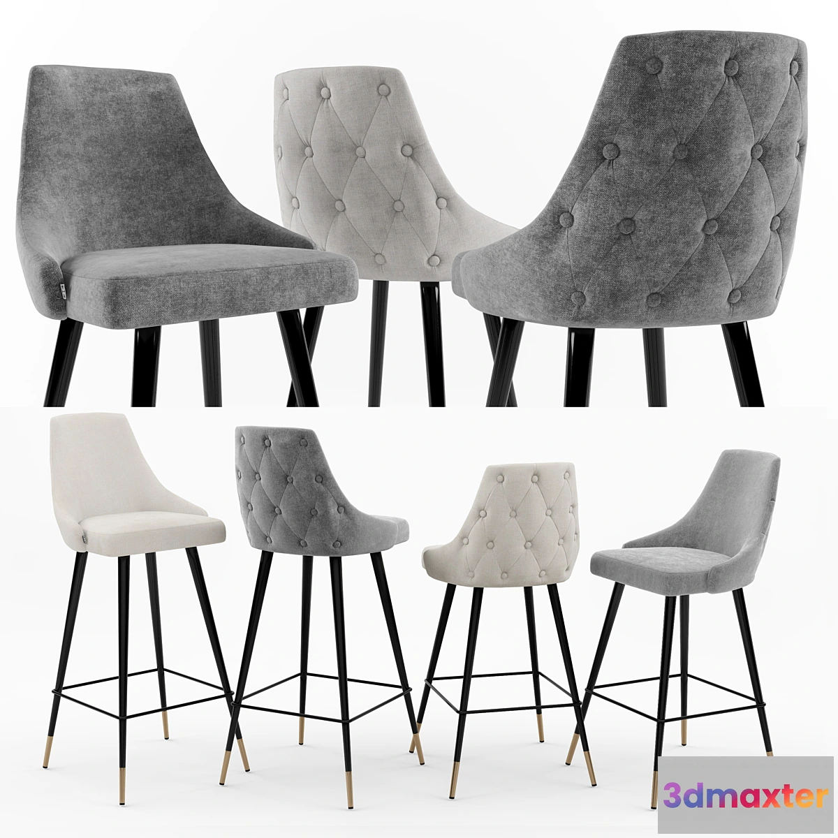 653575 - Eichholtz. Counter Stool Cedro