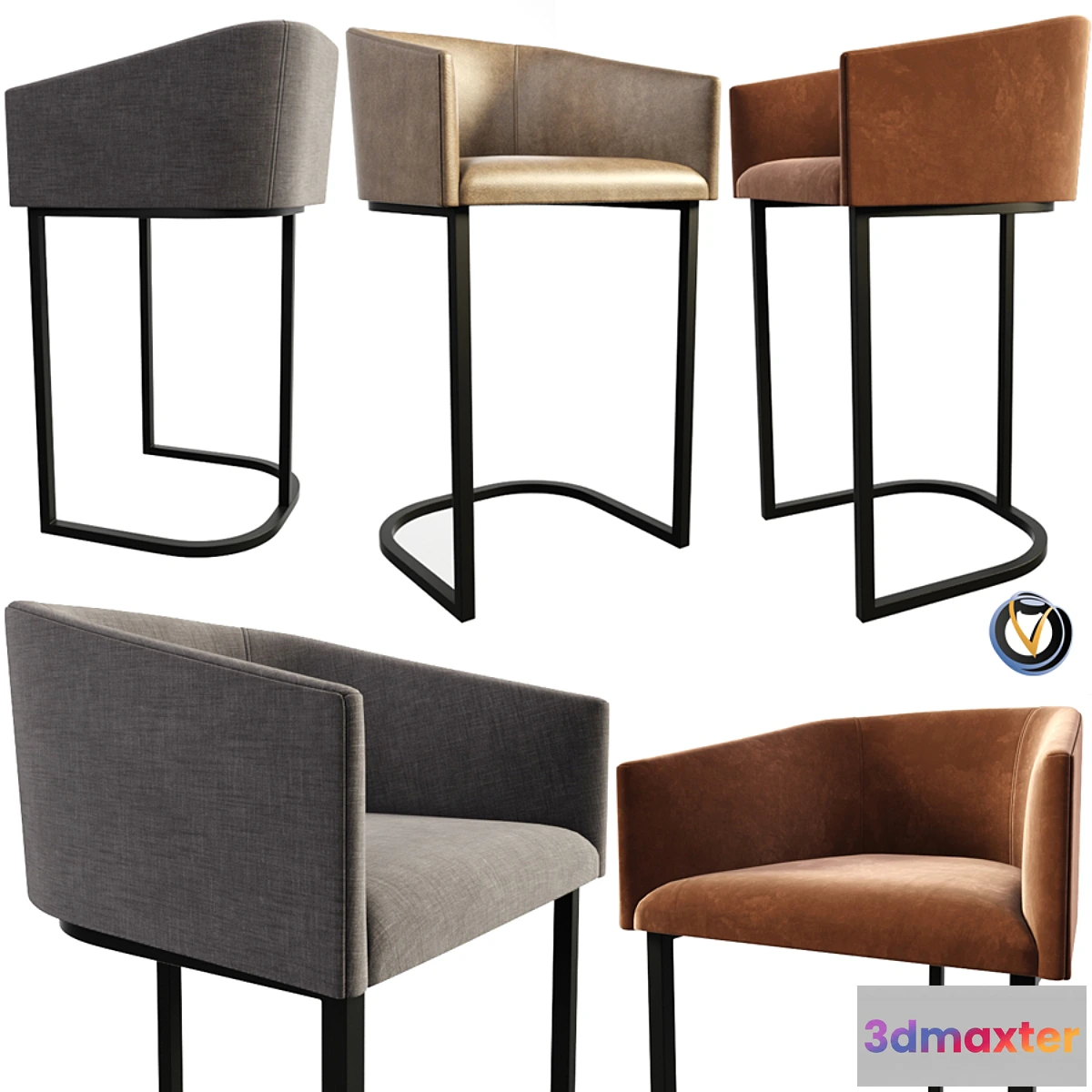 655165 - Noble Bar Chair