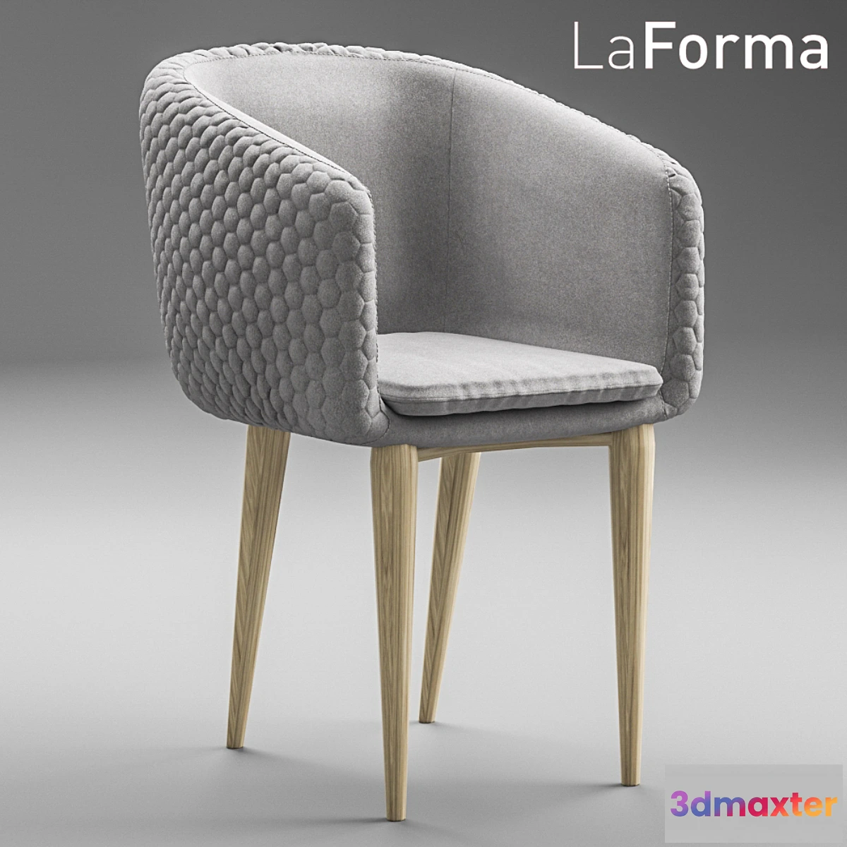 662799 - La Forma Harmon Quilted Tub Chair