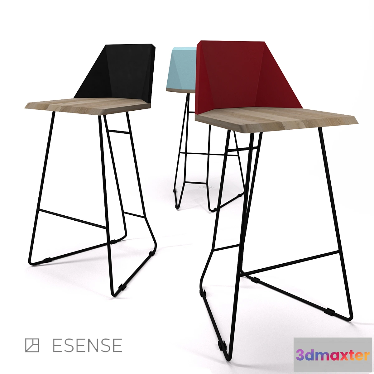 663349 - ORIGAMI - Bar stool.