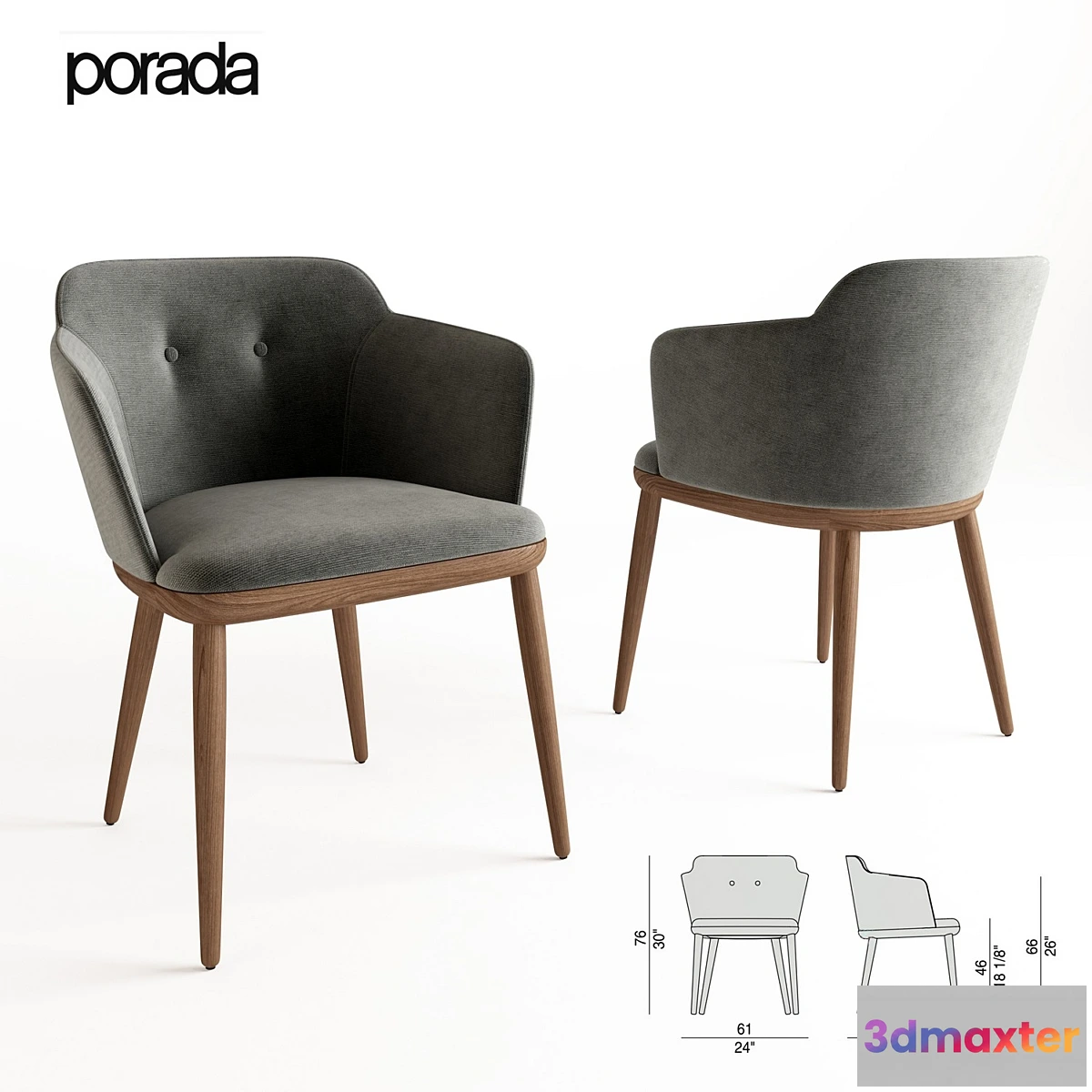 666111 - chair Porada Celine
