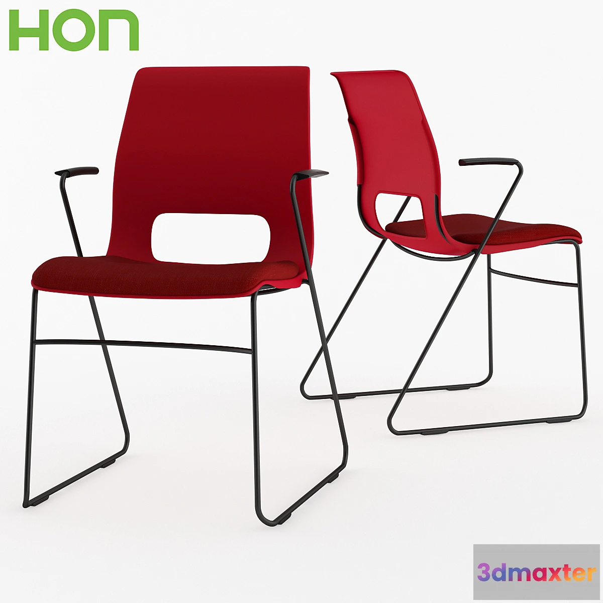 666143 - HON High-Density Stacking Chair HMS1