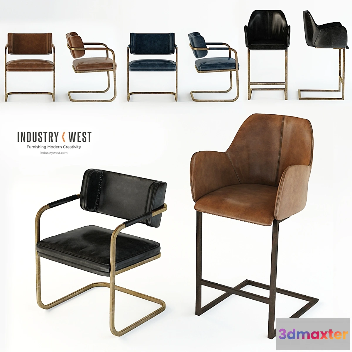 666149 - Industrywest Chair & Bar Stool