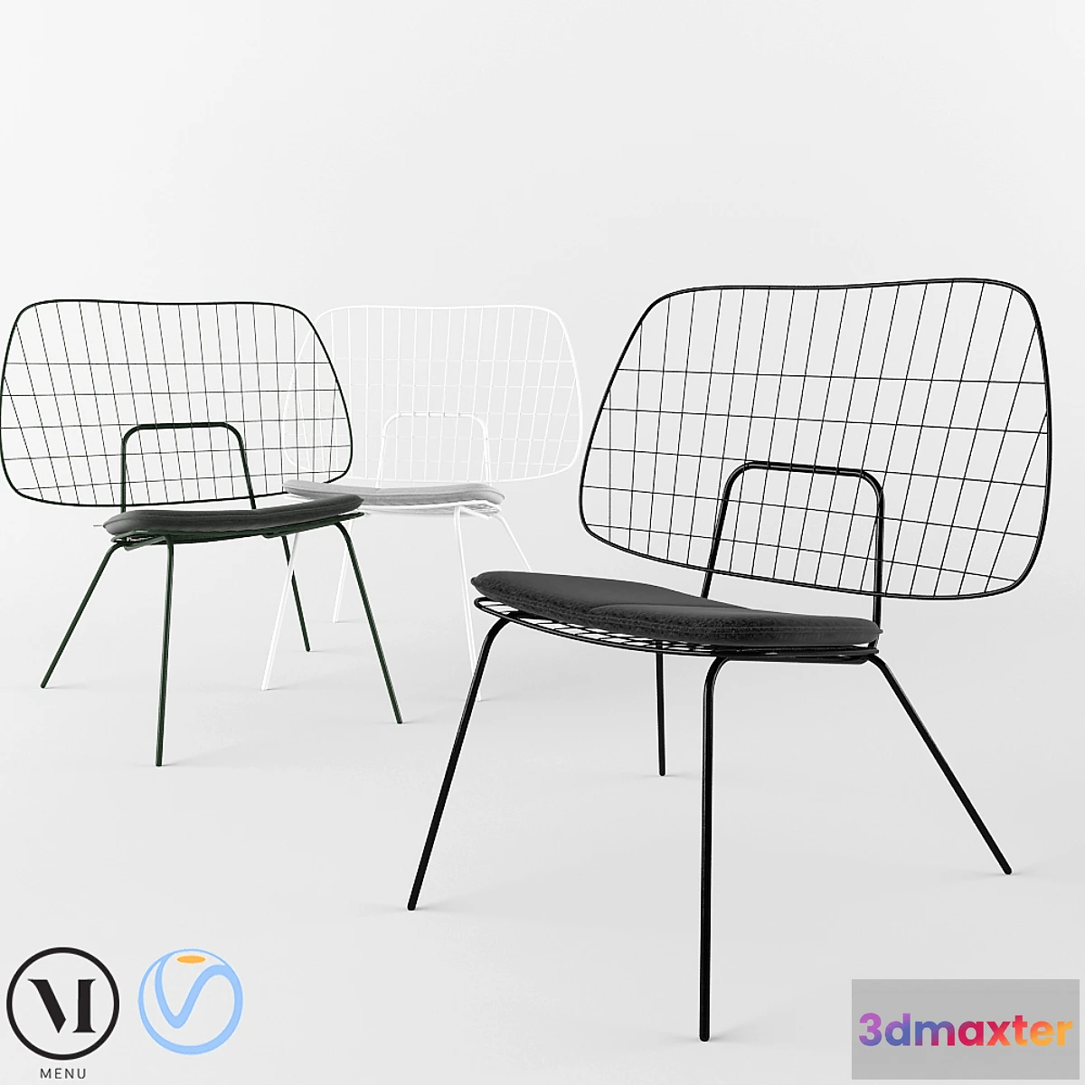 667035 - WM String Lounge Chair - MENU