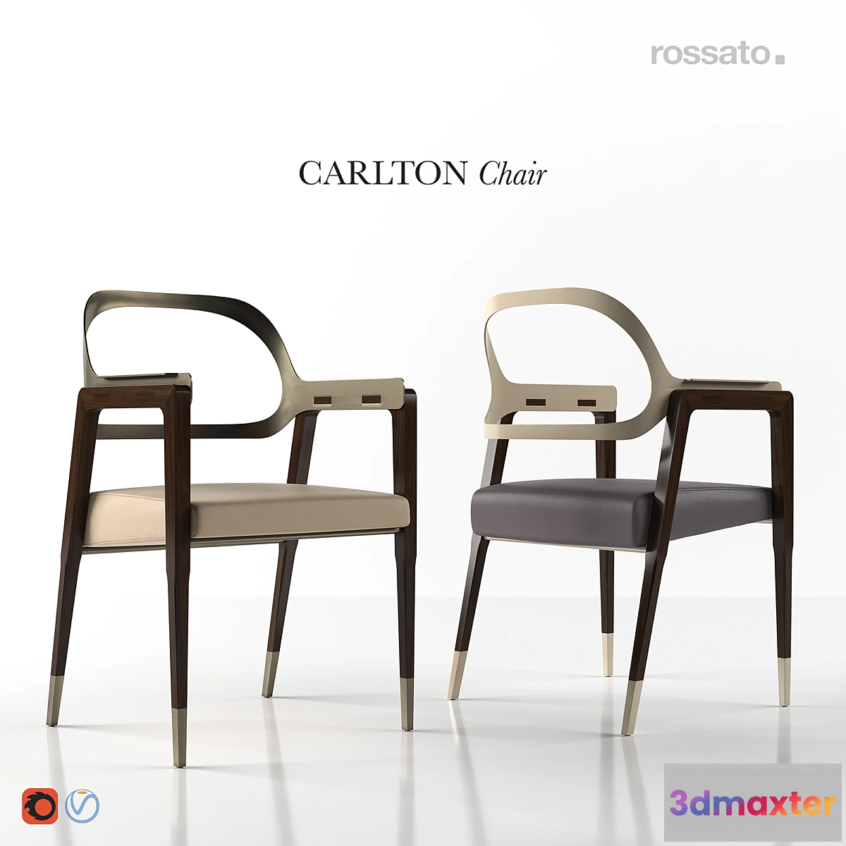 671011 - Carlton Dinning Chair by ROSSATO