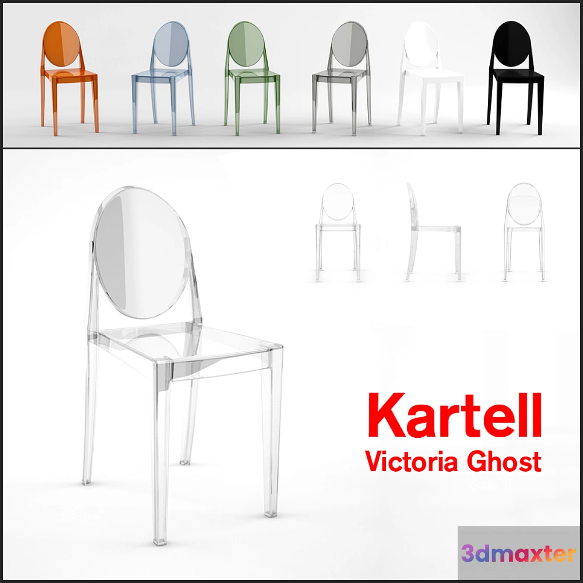 671015 - Kartell Victoria Ghost Chair
