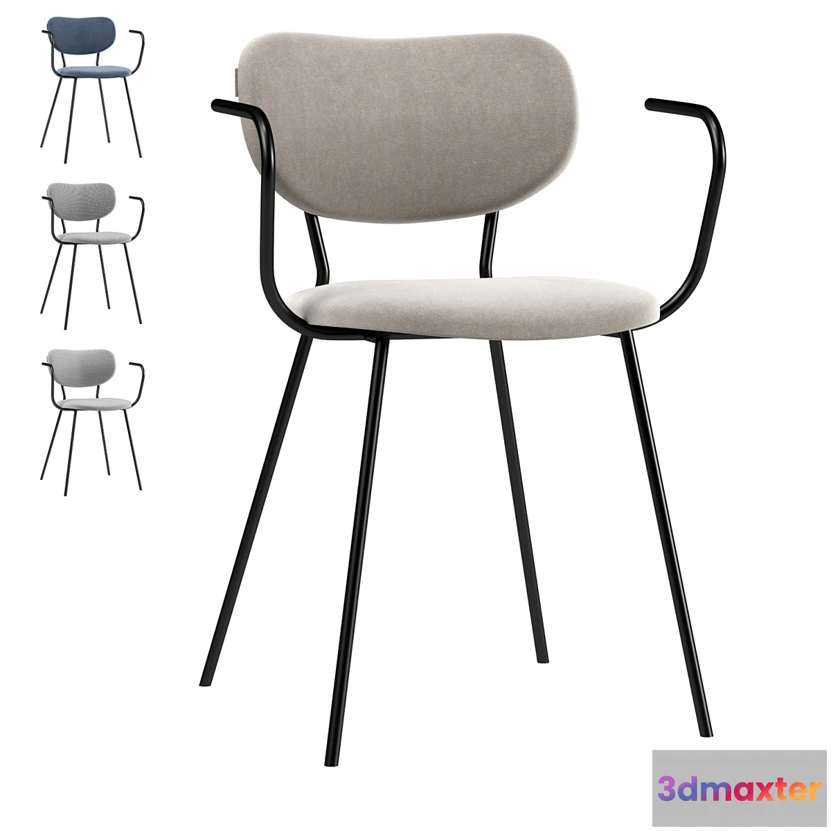 679426 - Chair with armrests Melt