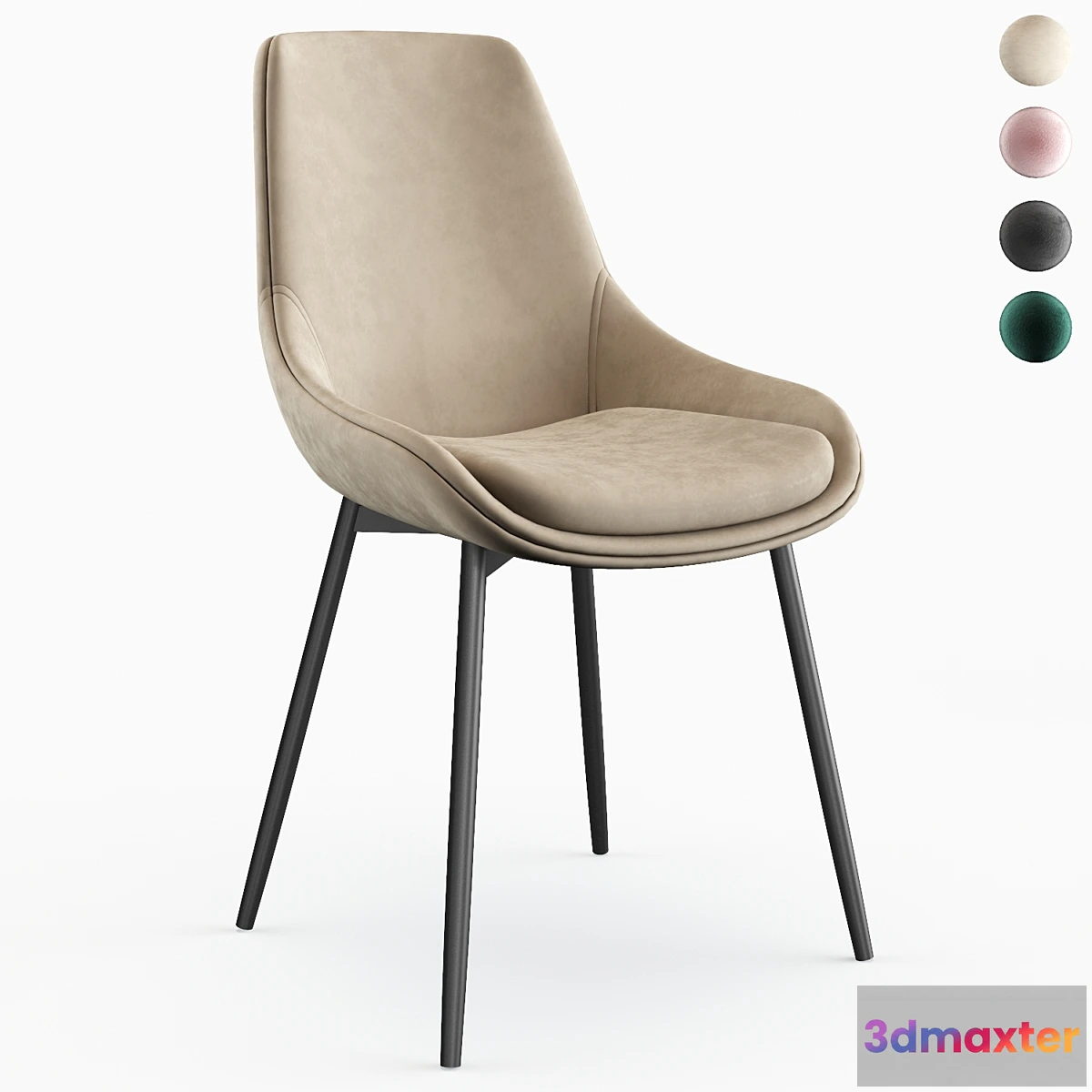 679658 - Wayfair Coen Velvet Side Chair by Gold Flamingo